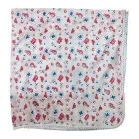 Love Baby-All season Baby wrapper for new born baby with hood and string - 1946 Blue