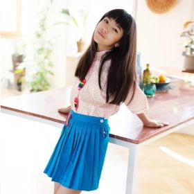 Anaario-Kaleidoscope Krush-Madeline Skirt-2022-5-6 Years-Dark Blue