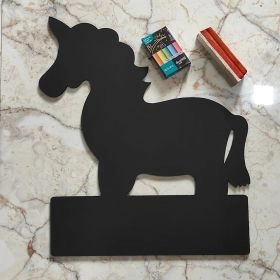 I Learn n Grow-Unicorn Black Board 