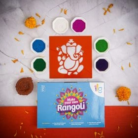 I Learn n Grow-Diwali DIY Rangoli Kit - Ganesh Ji