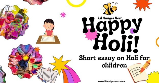 Short 10-line Essay on holi for kids in english