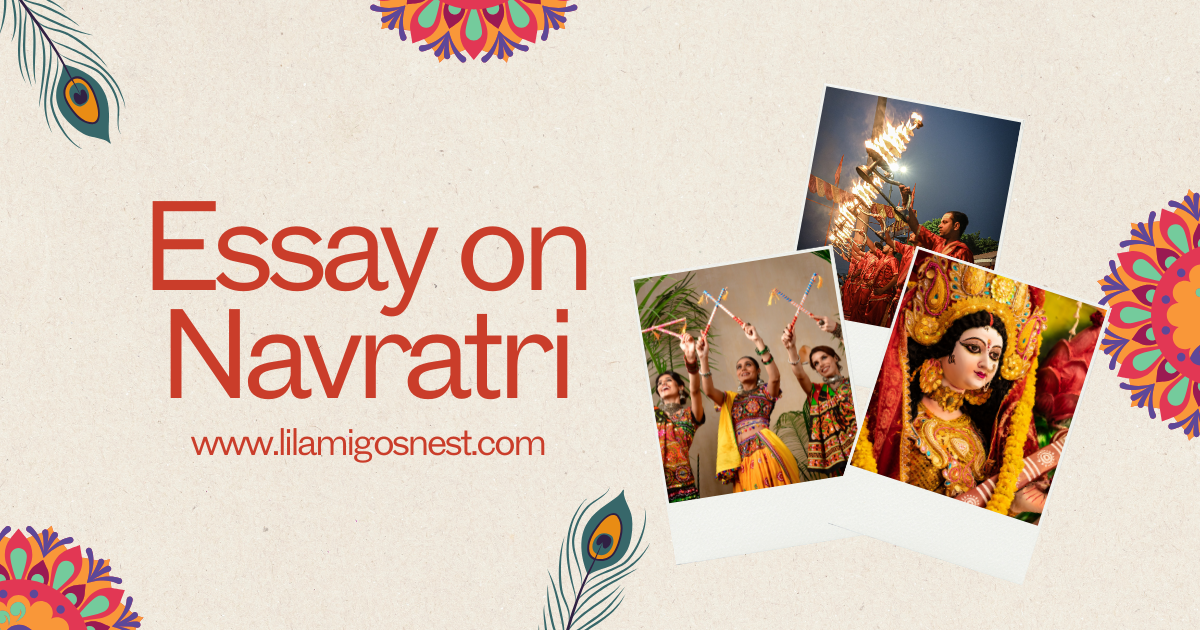 durga puja, navratri, navratri essay