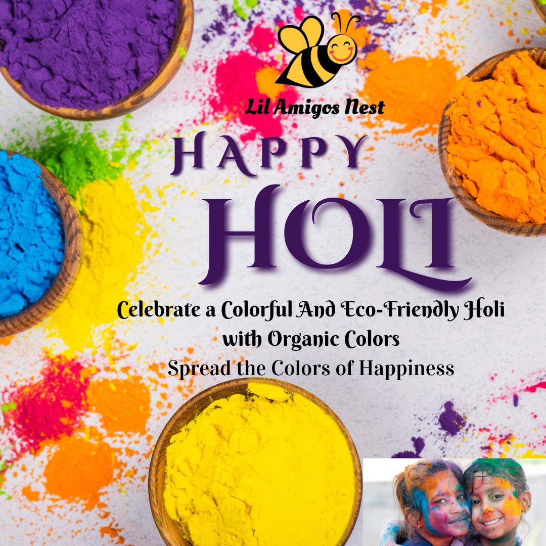 Nature's Palette: Celebrating  Holi with Organic Colors