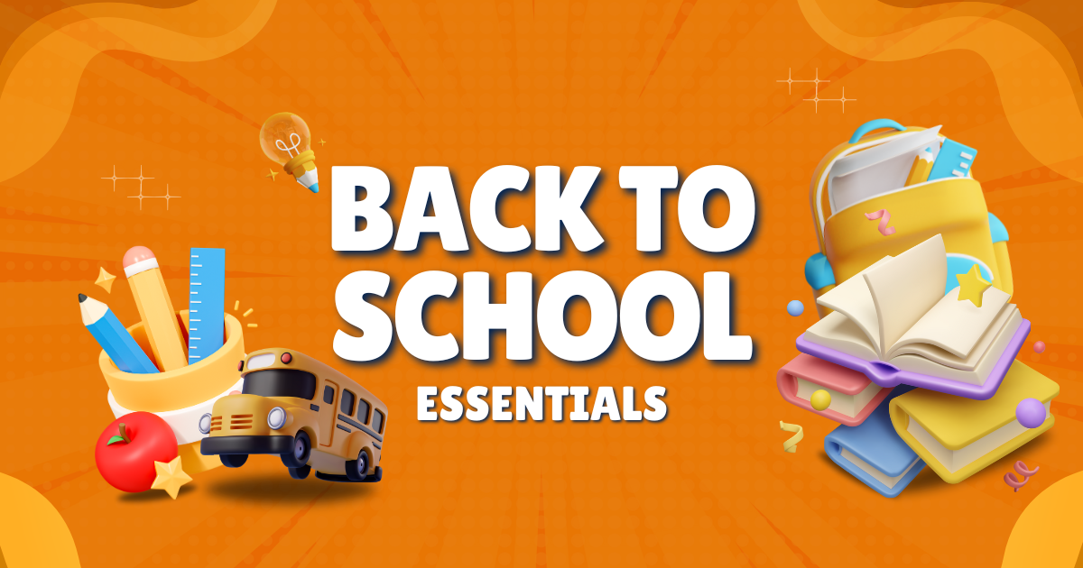 back to school season, school supplies