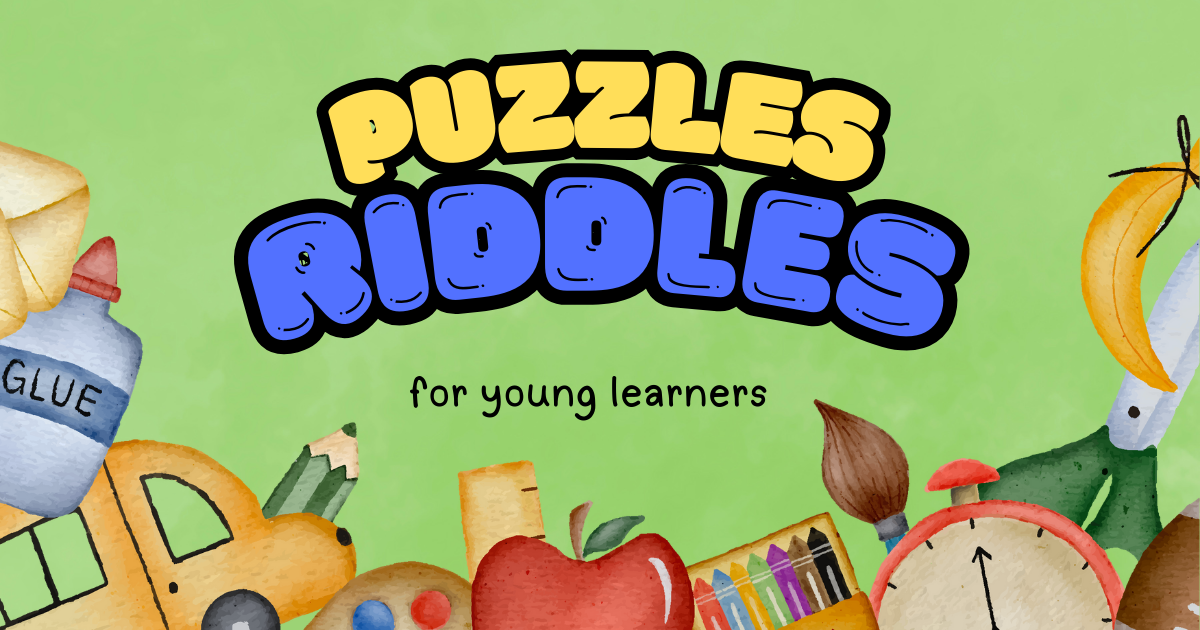 puzzles for kids, riddles for kids, riddles with answers