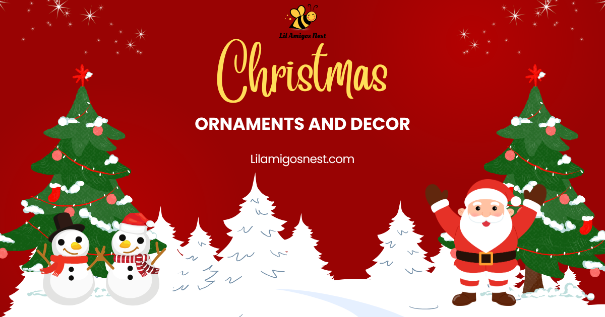 christmas ornaments items, christmas decoration