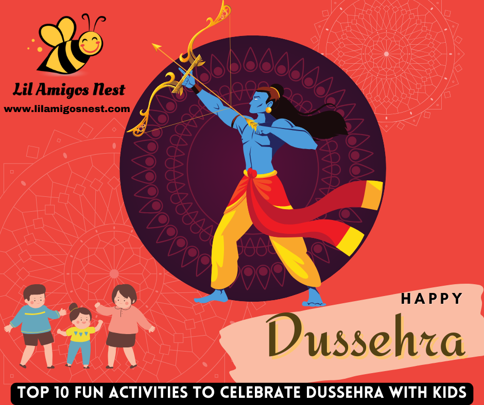 TOP 10 FUN ACTIVITIES TO CELEBRATE DUSSEHRA WITH KIDS