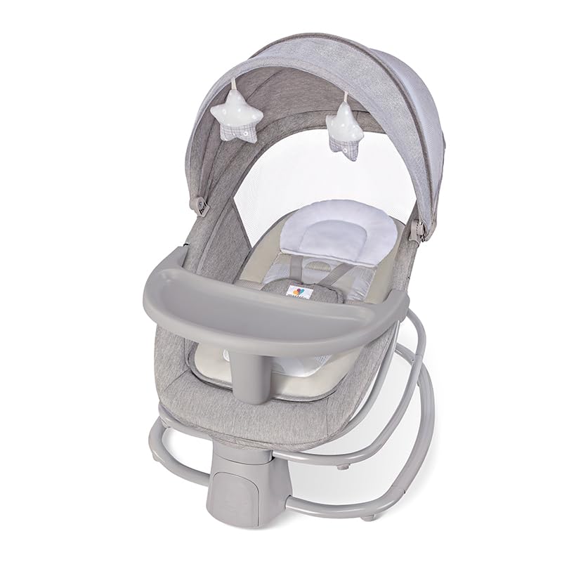 Swing Deluxe 4in 1 Swing & Rocker Pink Birth+ to 36M-8114