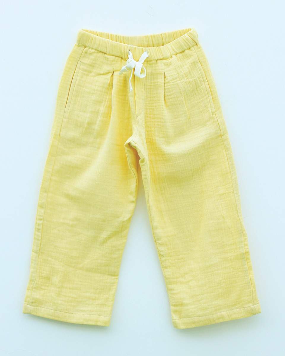 High-Rise Muddy Pants