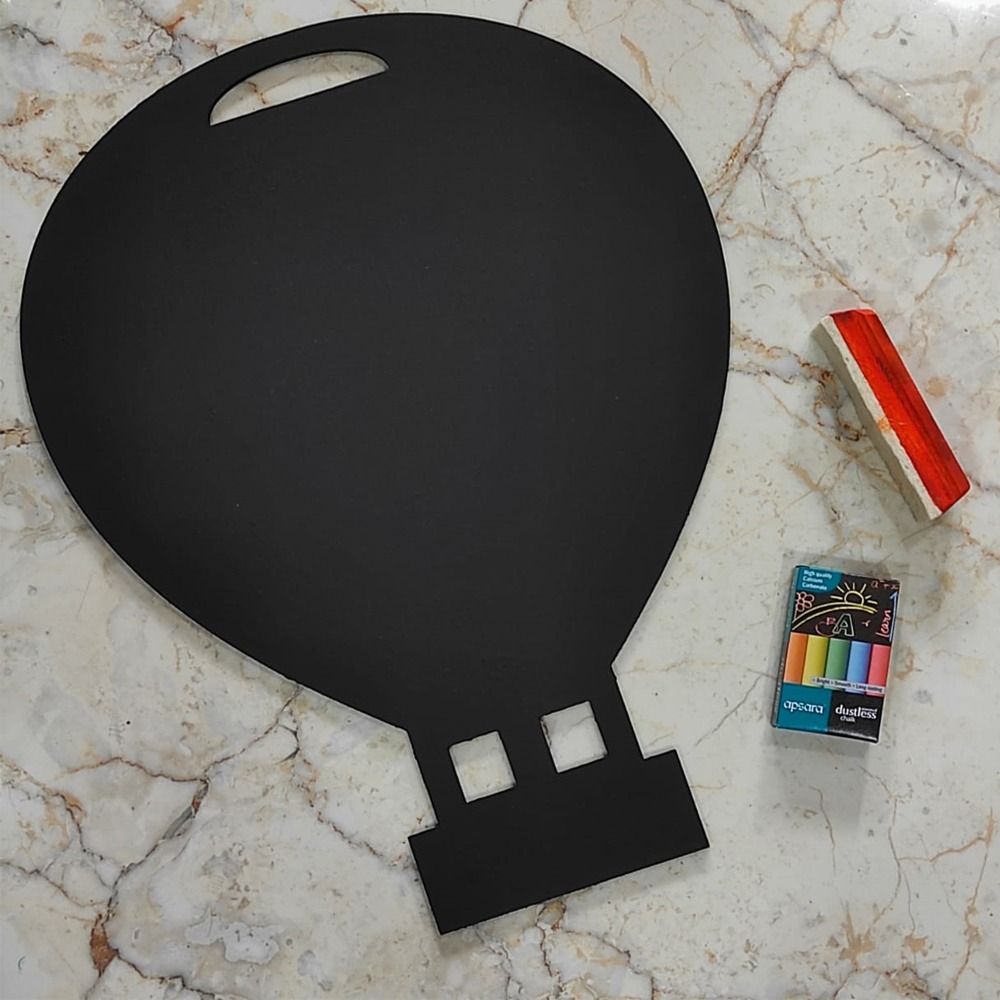 Hot Air Baloon Black Board