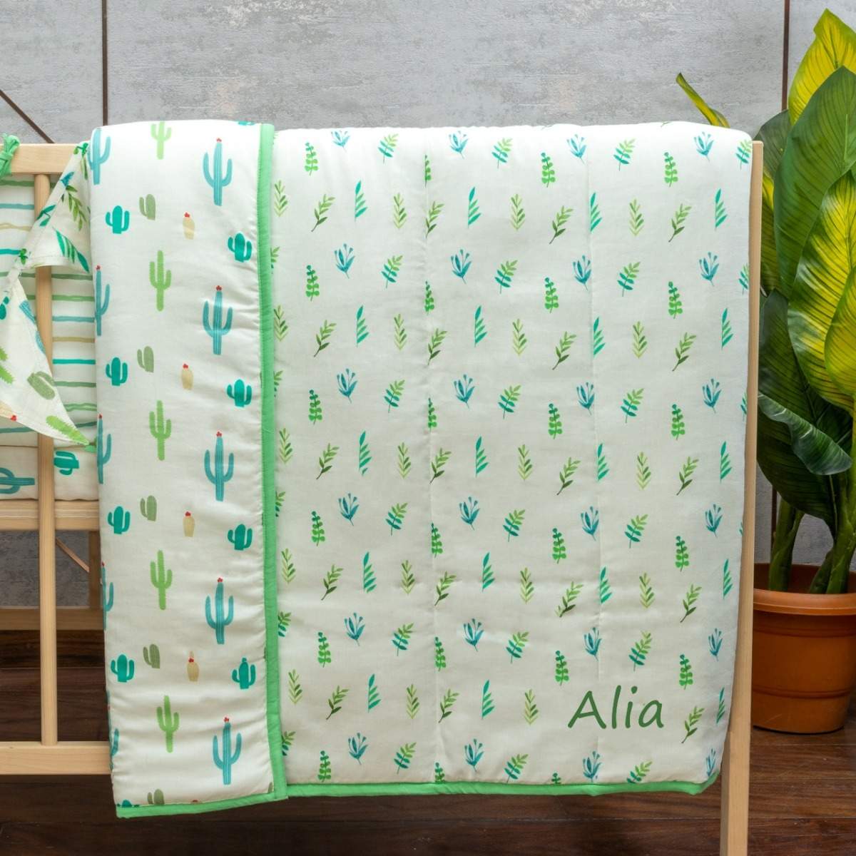 Organic Quilt- Go Green