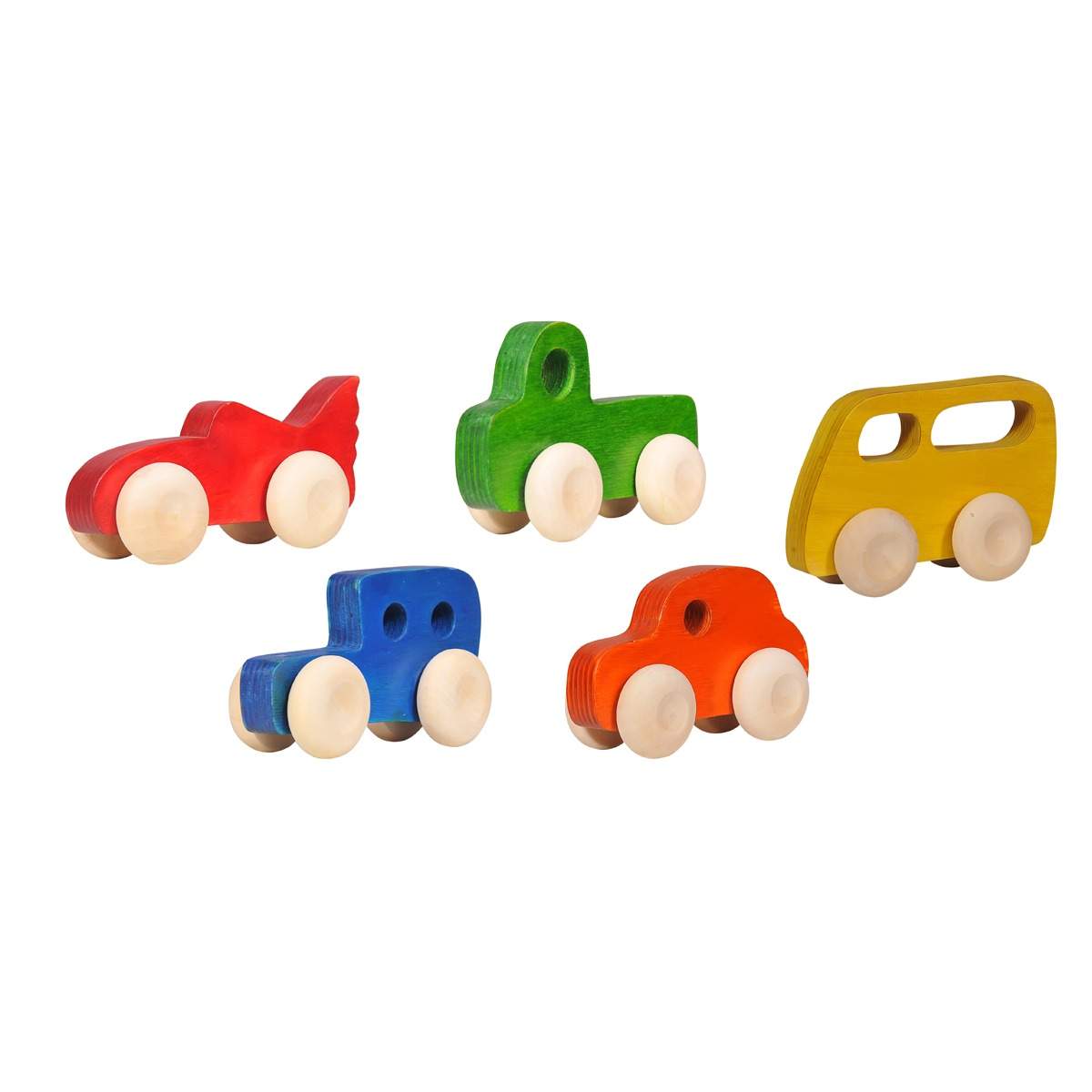 Wooden Vehicles Set