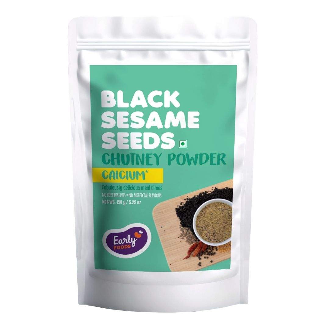 Black Sesame Seeds Chutney Powder