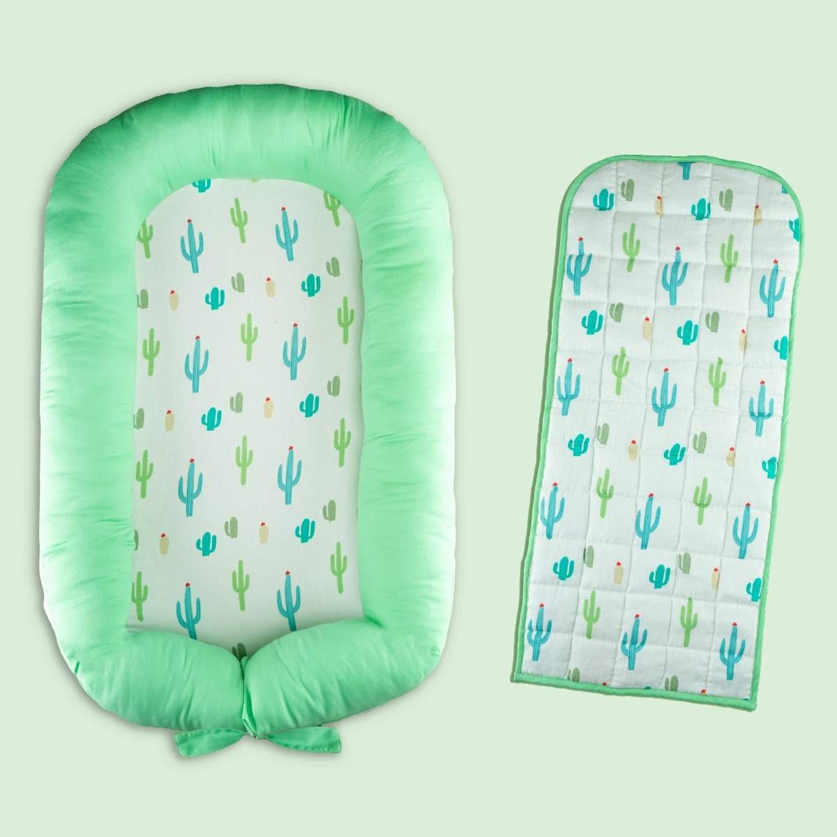 Organic Baby Nest- Cactus