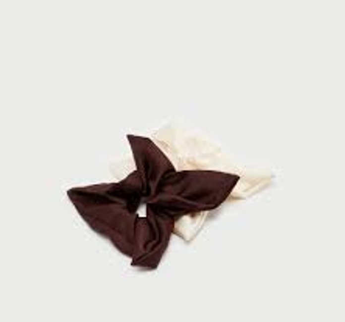 A Tiny Moppet-Satin Square Scrunchies | Count 2 - ATM-0115