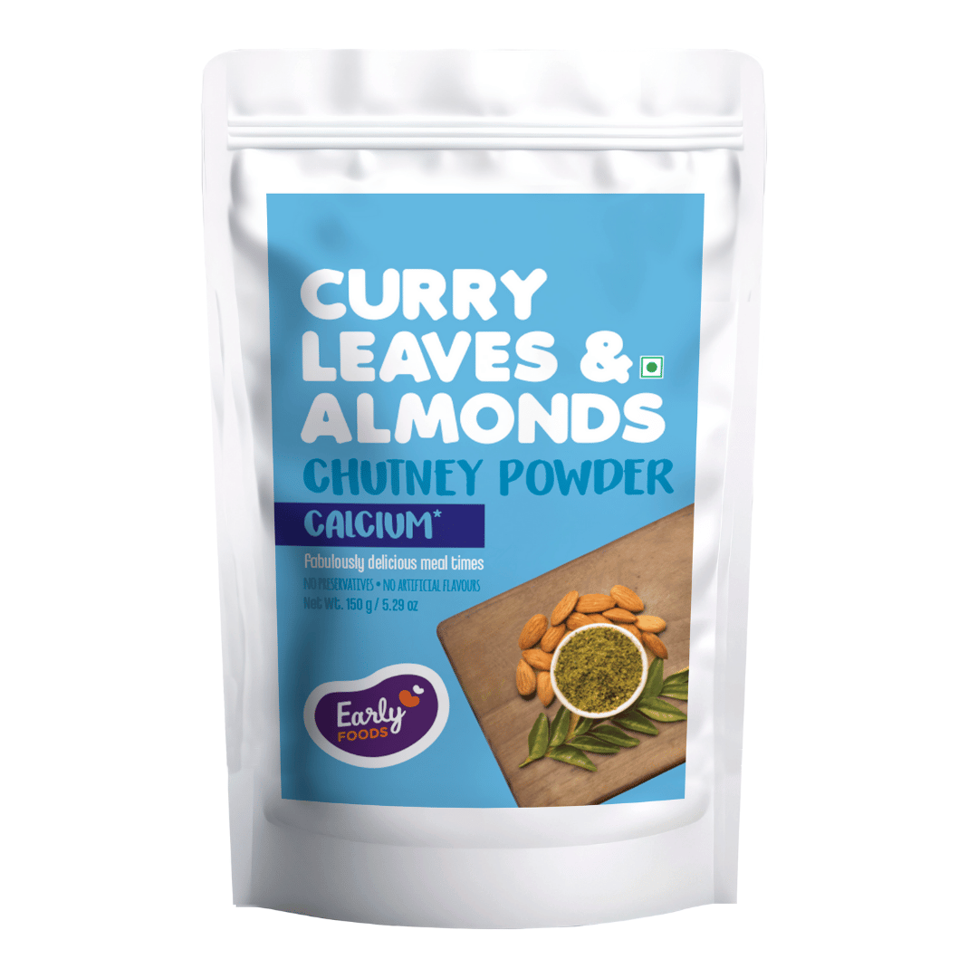 Curry Leaves & Almonds Chutney Powder, 150g