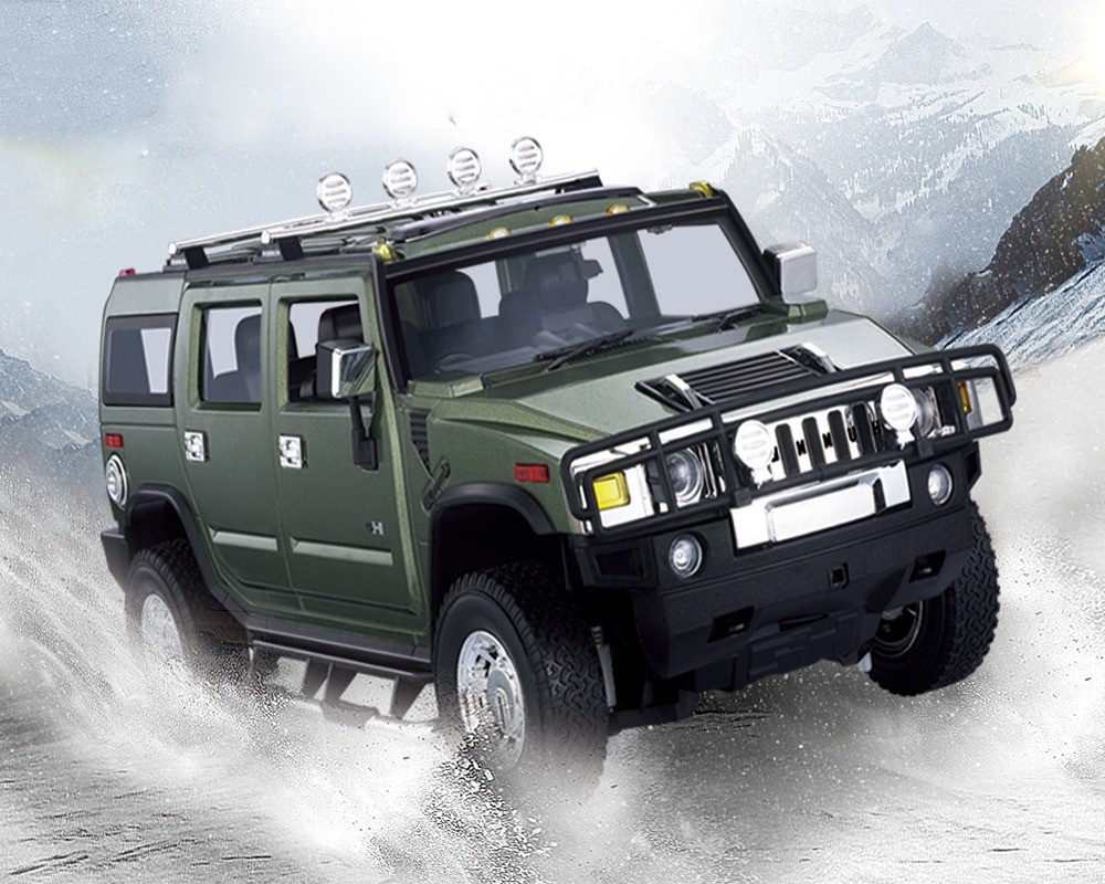 Hummer H2 (Army Green) R/C 1:24