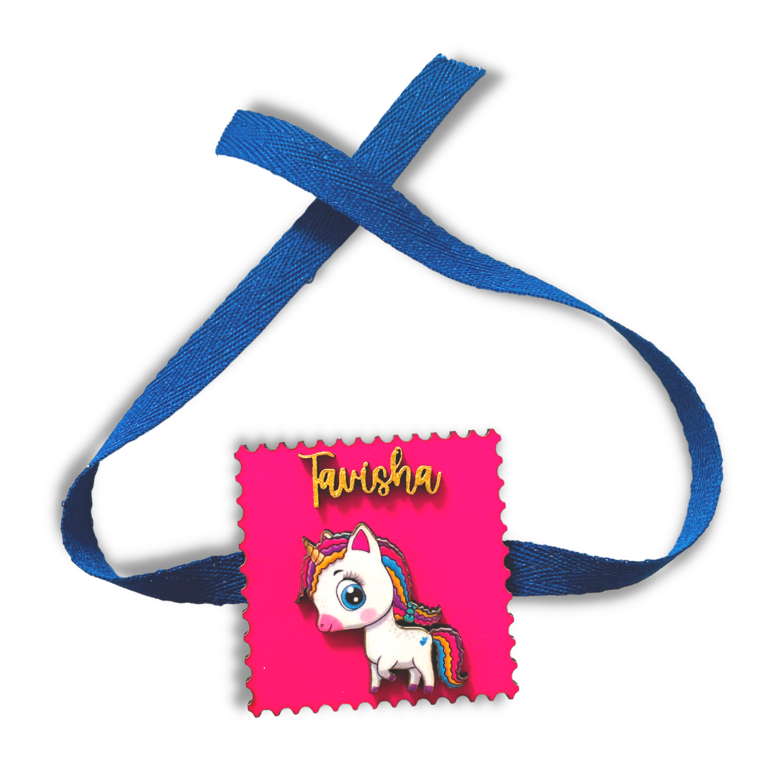 Fridge Magnet Rakhi - Unicorn