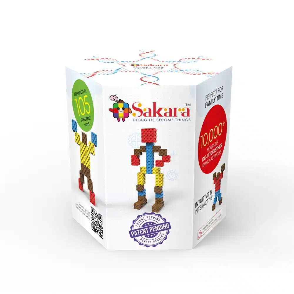 Patent Applied Theme Robo – 37-Piece Children’s Fine Motor Skills Toys Set