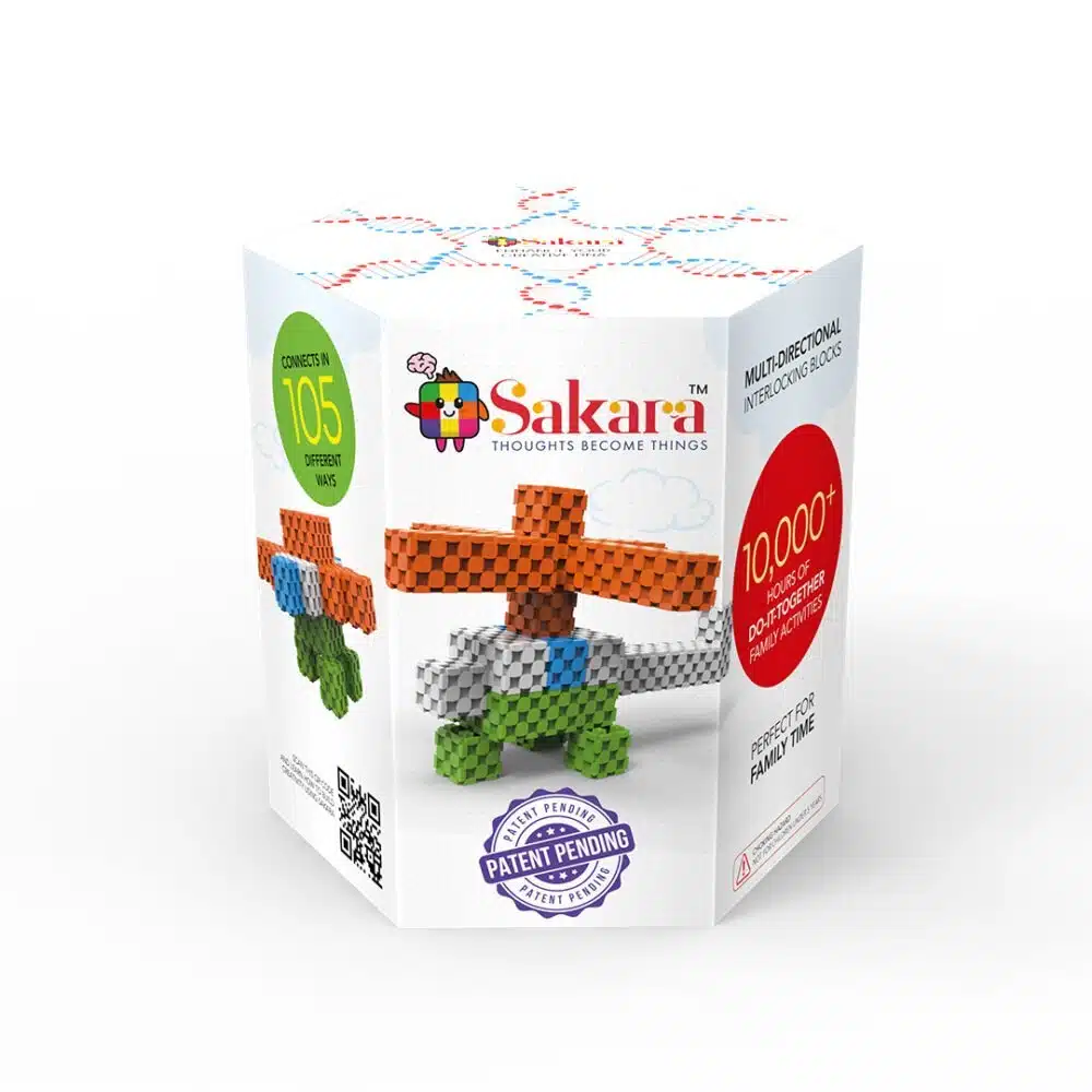 Patent Applied Aircraft Theme Building Toys – 37 Pieces for Creative Play and Imaginative Fun