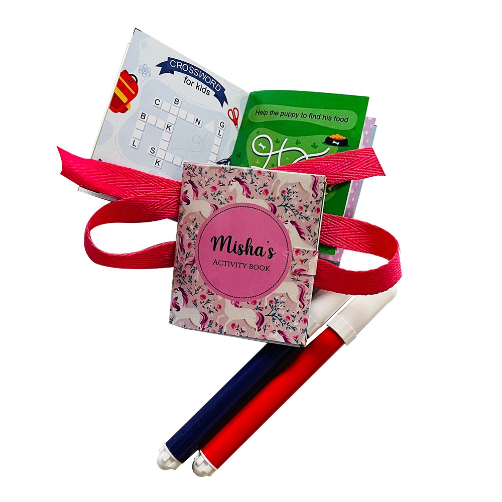 Activity Book Rakhi - Unicorn