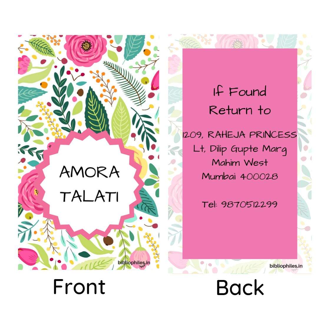 Floral Bliss Personalised Bag Tags-1218