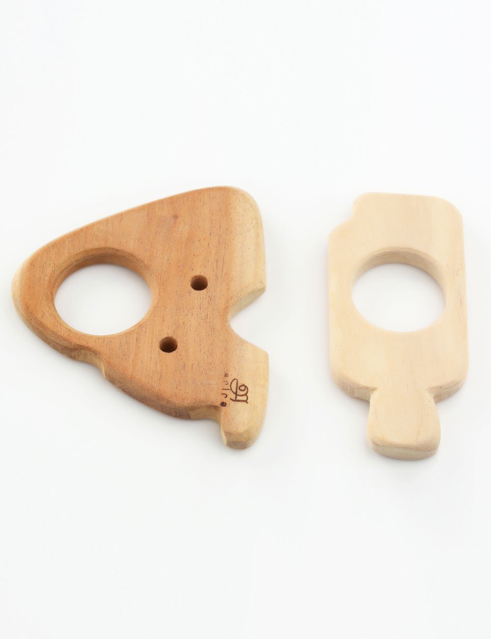 Wooden Teethers- Cheese & Ice-cream stick