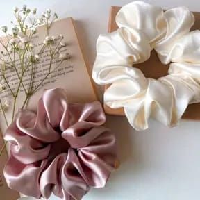 A Tiny Moppet-Satin Scrunchies | Count 2 - ATM-0034