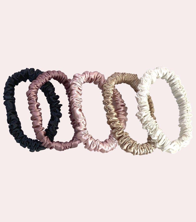 A Tiny Moppet-Satin Scrunchies | Count 5 - ATM-0035