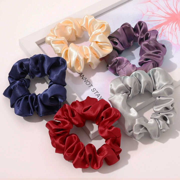 A Tiny Moppet-Satin Scrunchies | Count 5 - ATM-0038