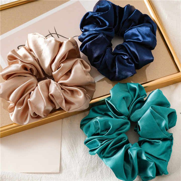 A Tiny Moppet-Satin Scrunchies | Count 3 - ATM-0039