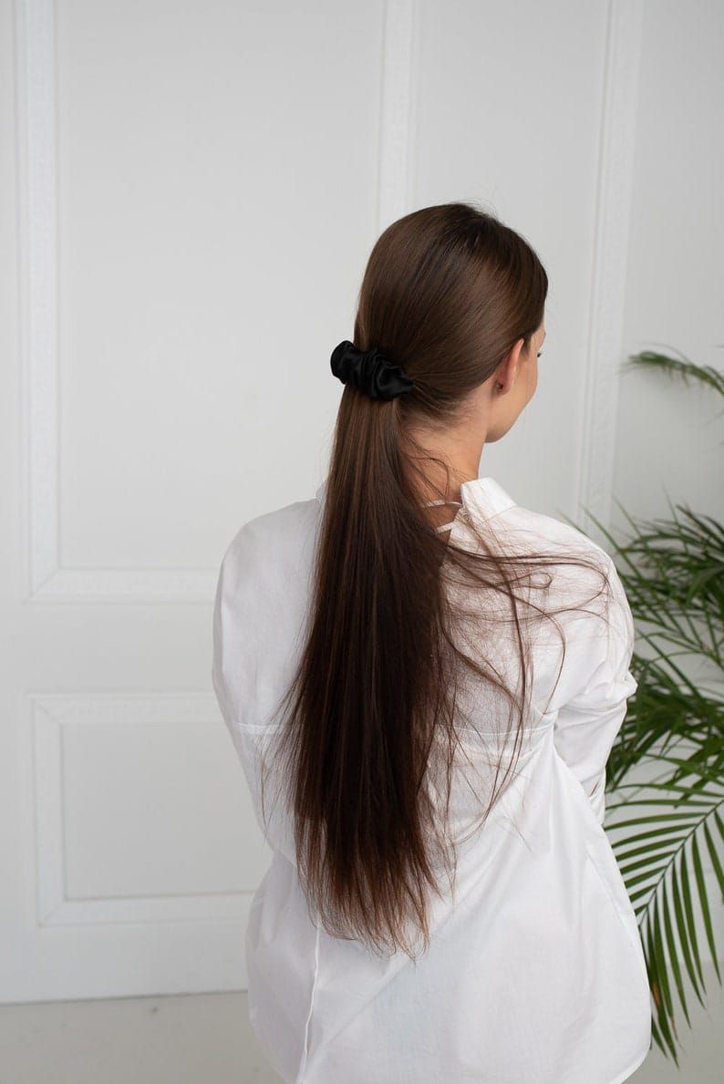 A Tiny Moppet-French Barrette Scrunchie clip | Count 1 - ATM-0046