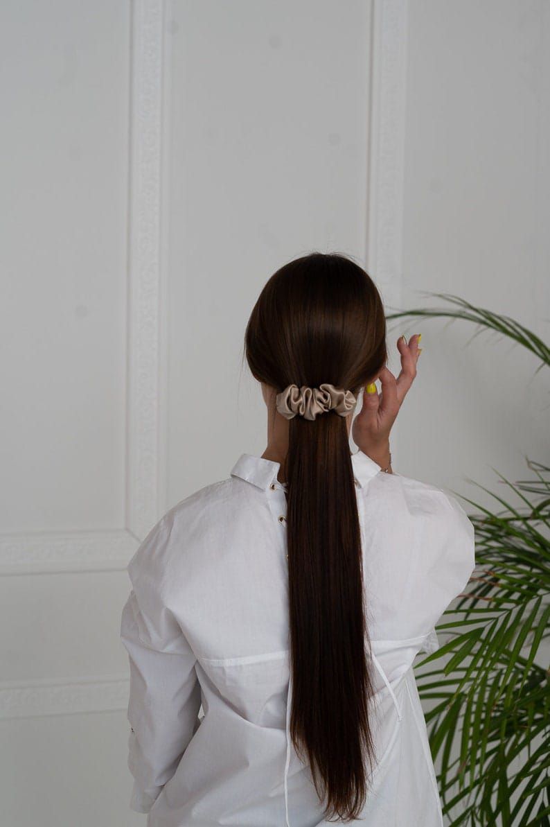 A Tiny Moppet-French Barrette Scrunchie clip | Count 1 - ATM-0048