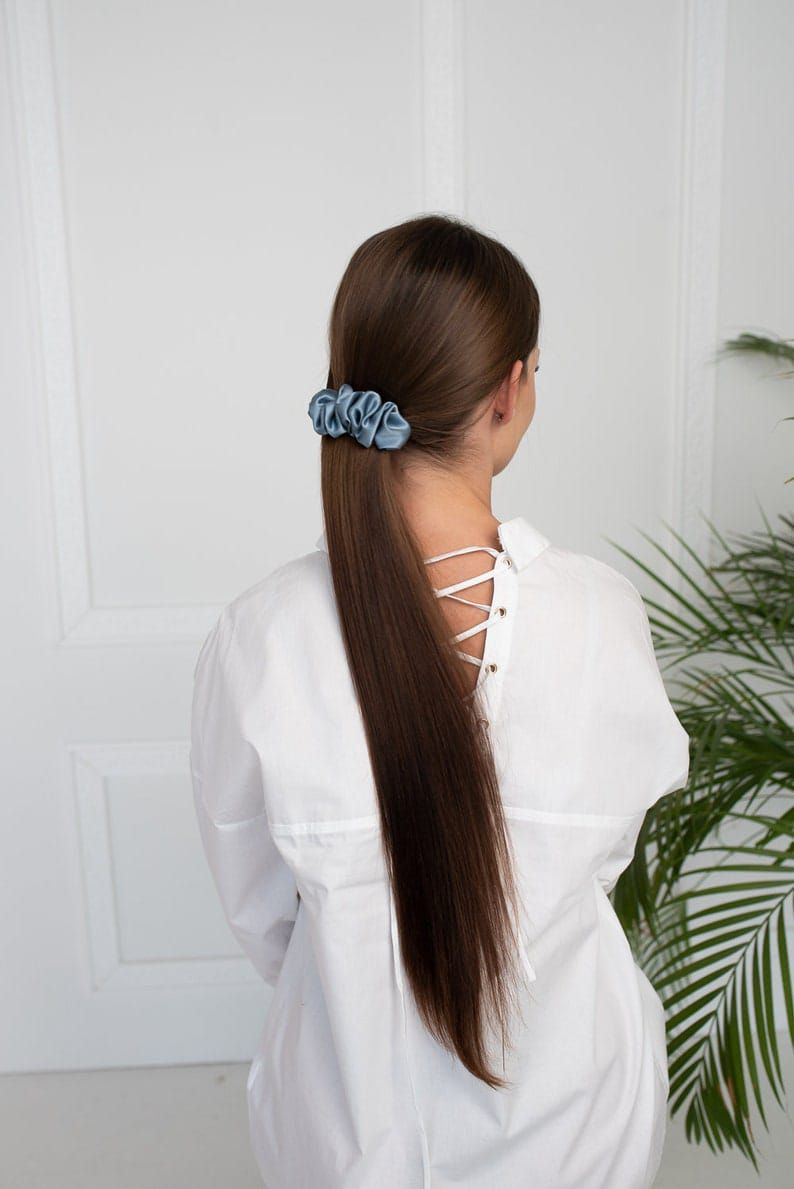 A Tiny Moppet-French Barrette Scrunchie clip | Count 1 - ATM-0050