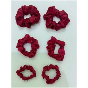 A Tiny Moppet-Satin Scrunchies | Count 6 - ATM-0070