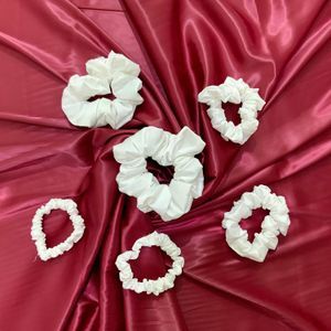 A Tiny Moppet-Satin Scrunchies | Count 6 - ATM-0075
