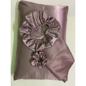 A Tiny Moppet-Satin Bonnet, Pillow and Scrunchies combo - ATM-0084