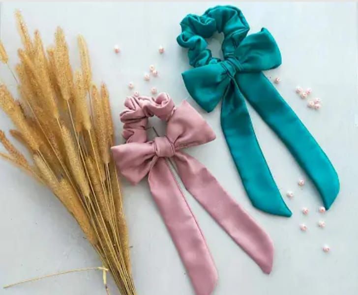 A Tiny Moppet-Scrunchies bow tie | Count 2 - ATM-0102