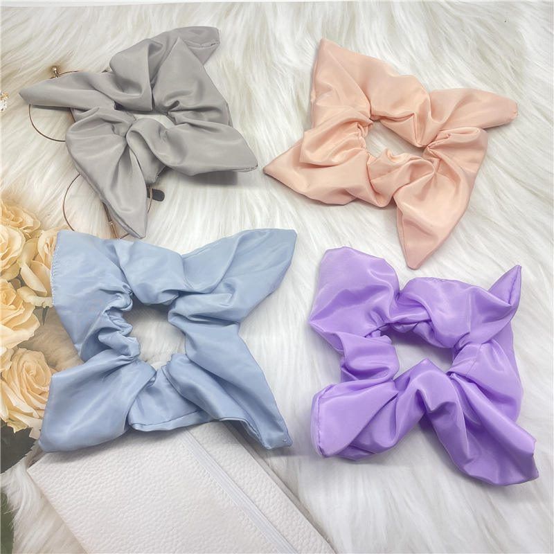 A Tiny Moppet-Satin Square Scrunchies | Count 4 - ATM-0110