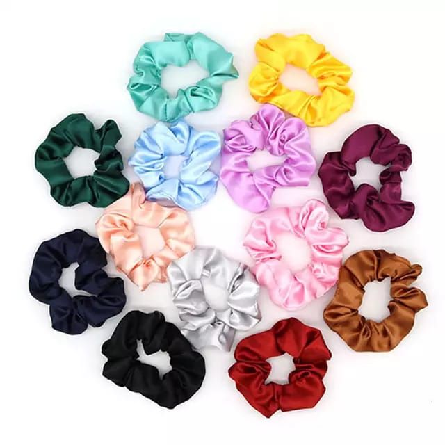 A Tiny Moppet-Satin Scrunchies Combo | Count 13 - ATM-0124