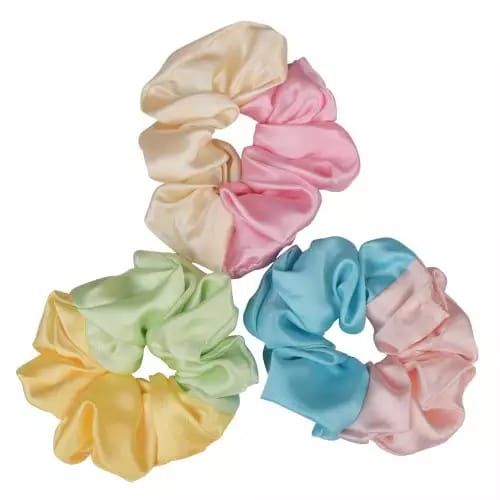 A Tiny Moppet-Satin Scrunchies Combo | Count 3 - ATM-0132
