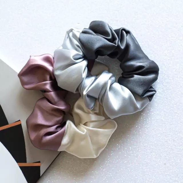 A Tiny Moppet-Satin Scrunchies Combo | Count 2 - ATM-0133