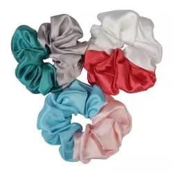 A Tiny Moppet-Satin Scrunchies Combo | Count 3 - ATM-0136
