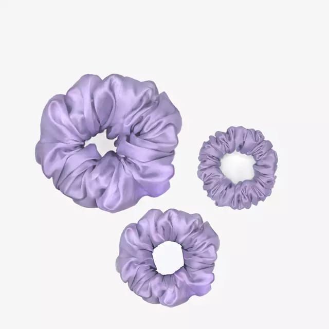 A Tiny Moppet-Satin Scrunchies Combo | Count 3 - ATM-0141