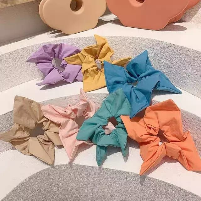 A Tiny Moppet-Cotton Scrunchies | Count 7 - ATM-0154