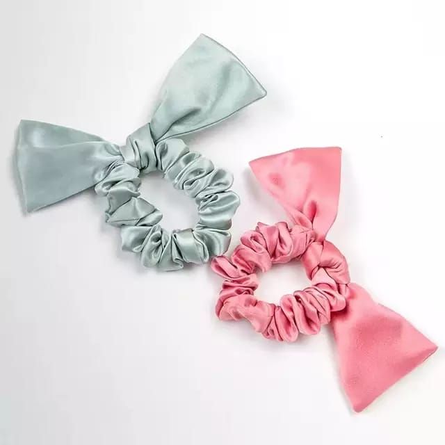 A Tiny Moppet-Satin Scrunchies | Count 2 - ATM-0155
