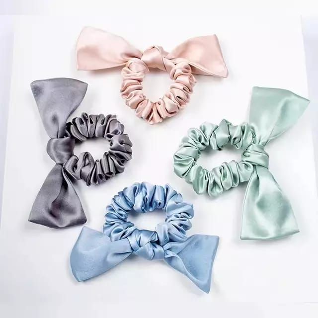 A Tiny Moppet-Satin Scrunchies Combo | Count4 - ATM-0156