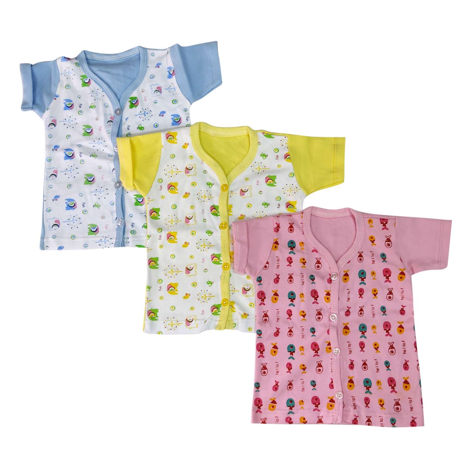 Trendy Hosiery Cotton Shirt for Baby - BC16