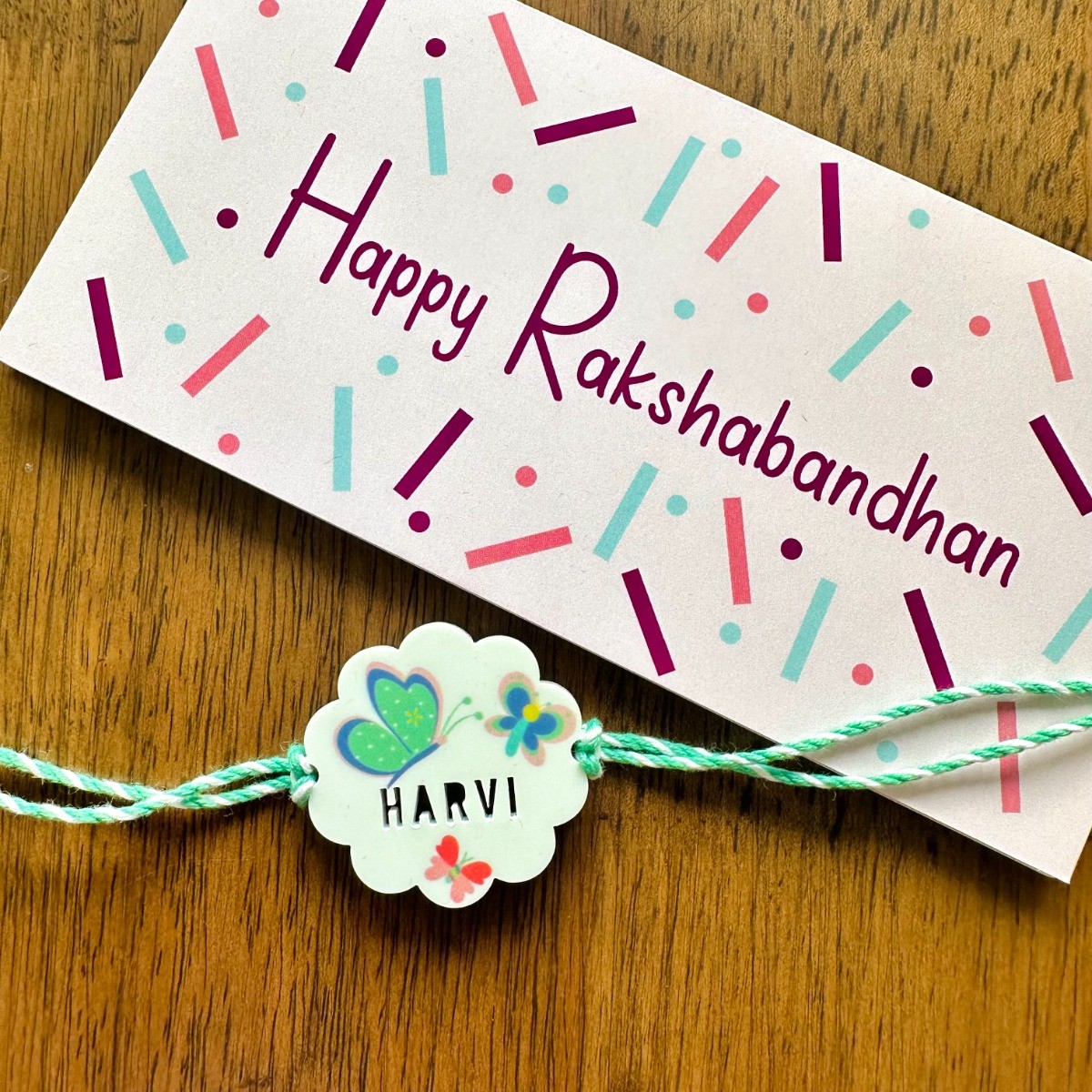 Butterfly Rakhi - Personalised