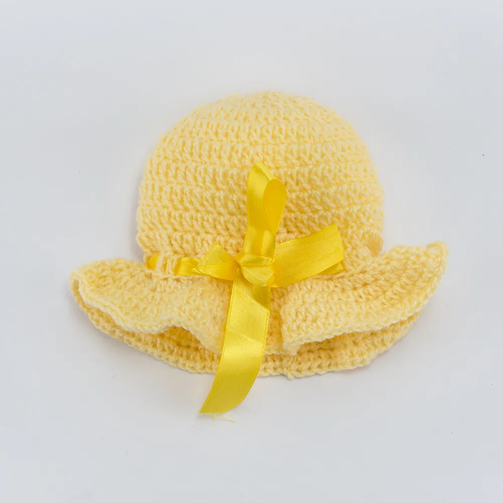 Cap With Satin Bow